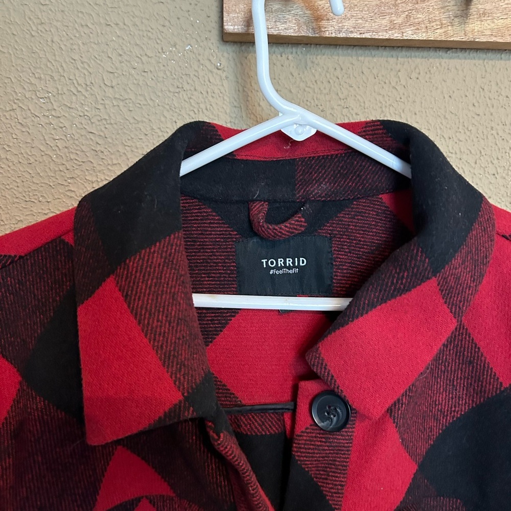 Torrid Buffalo Plaid Shacket - image 3